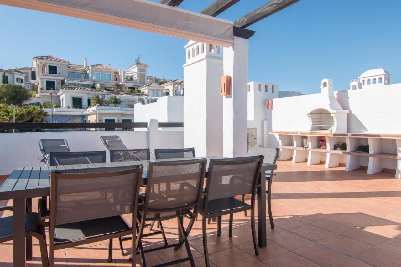 2186-Luxury Sea View Penthouse In Casares Costa公寓 外观 照片