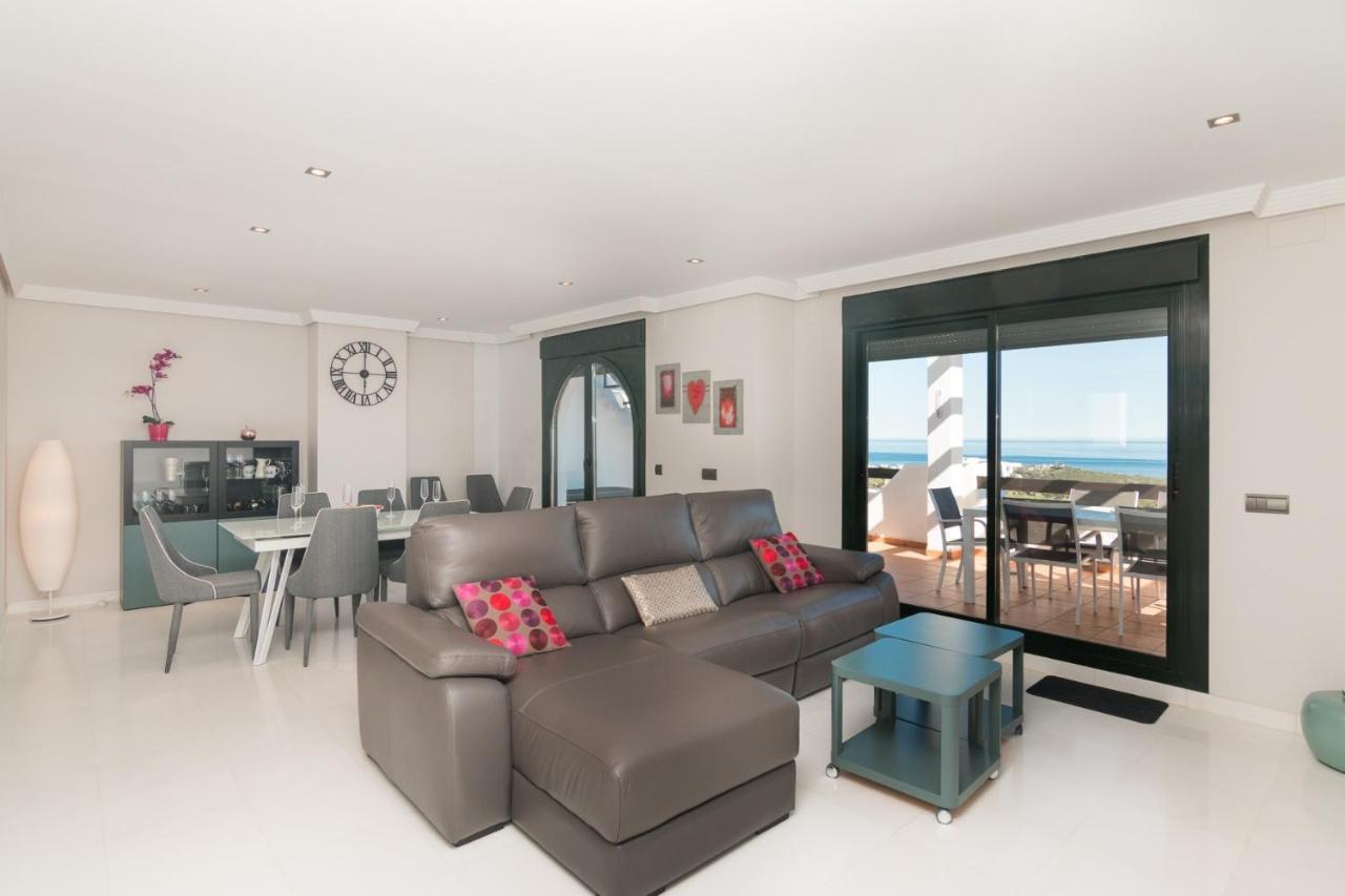 2186-Luxury Sea View Penthouse In Casares Costa公寓 外观 照片