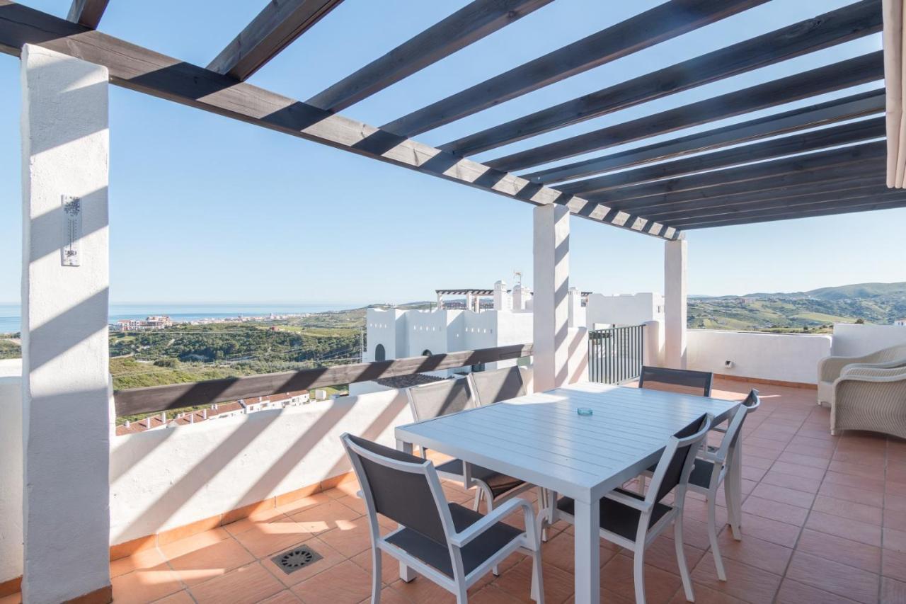 2186-Luxury Sea View Penthouse In Casares Costa公寓 外观 照片