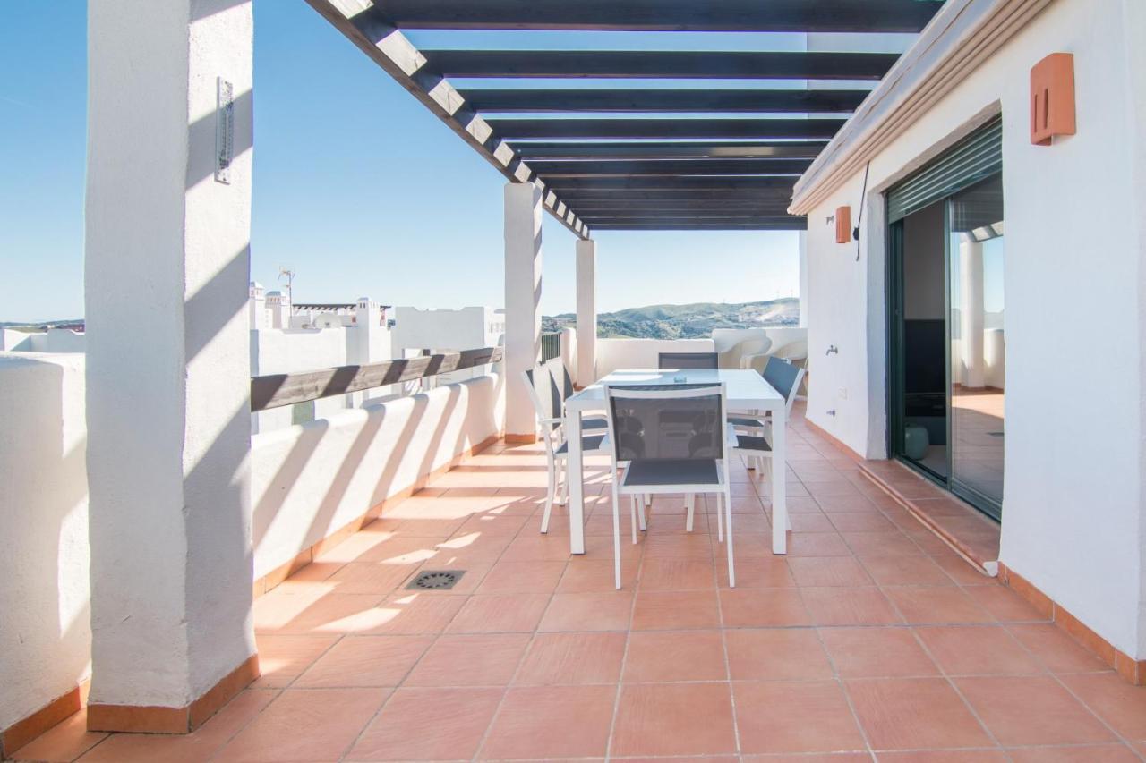 2186-Luxury Sea View Penthouse In Casares Costa公寓 外观 照片