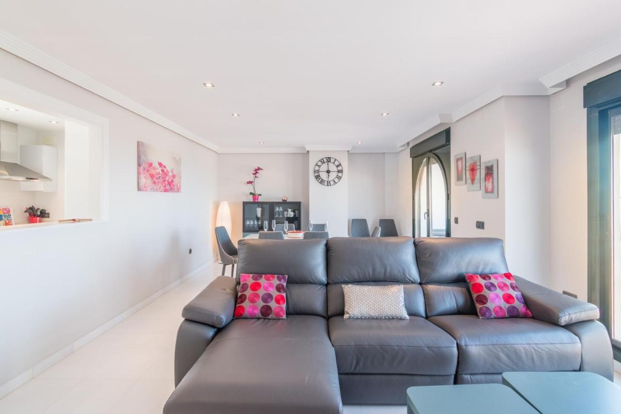 2186-Luxury Sea View Penthouse In Casares Costa公寓 外观 照片