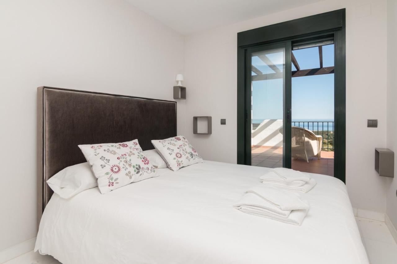 2186-Luxury Sea View Penthouse In Casares Costa公寓 外观 照片